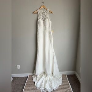 NWT Symphony Bridal White Wedding Dress (see video) - Size 12 unaltered